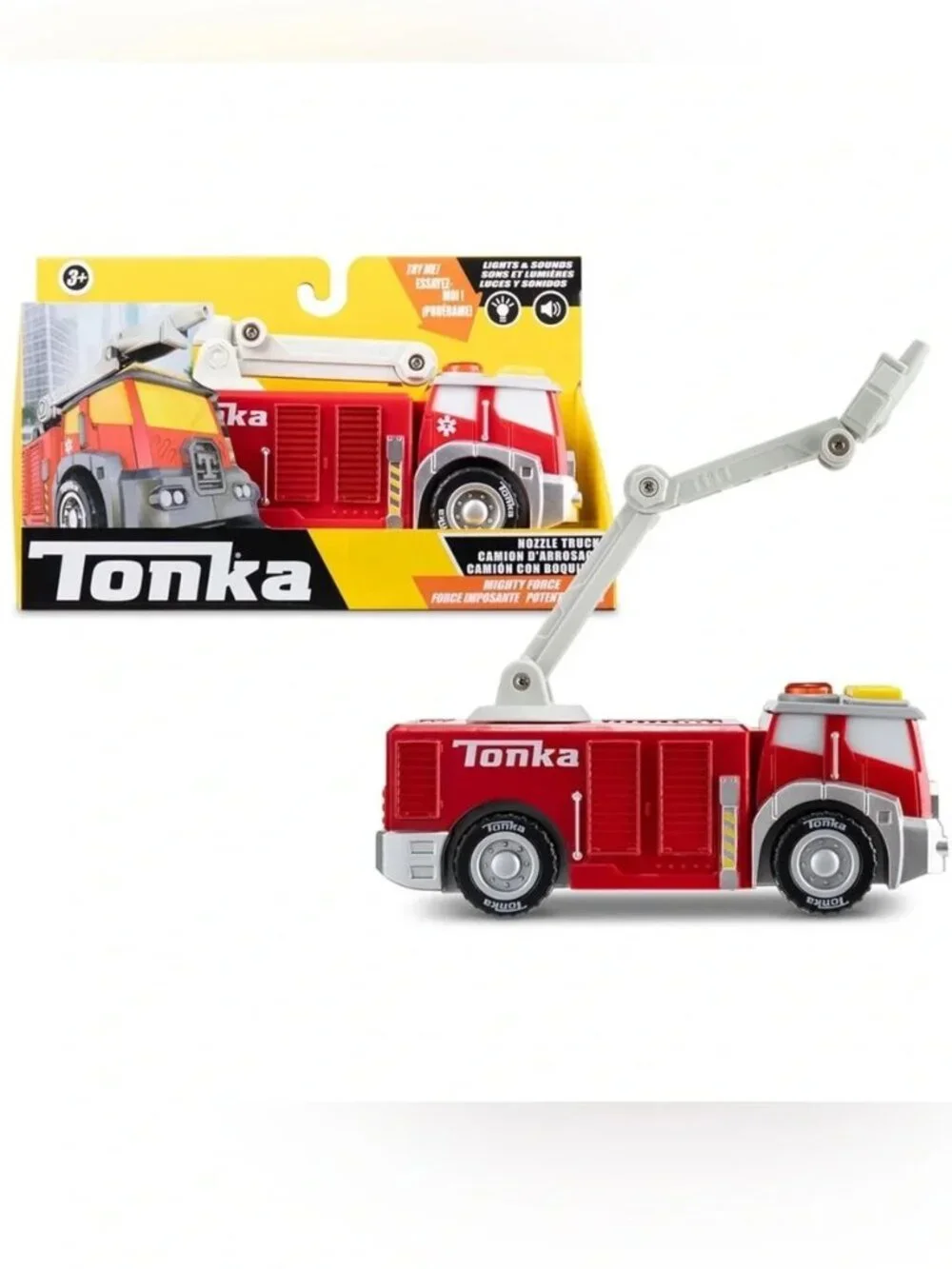 TONKA Mighty Force - Fire Truck - Lights and Sounds - NEW NIB